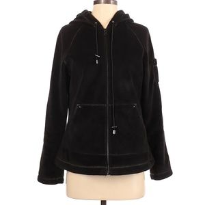 Kristen Blake Black Zip Up Hoodie Size Medium